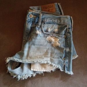High waisted Hollister shorts